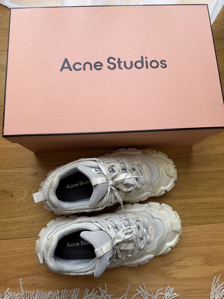 Acne Studios Damenschuhe: Acne studios leather sneakers – Gebraucht aus Nyon von ula_swg8 7