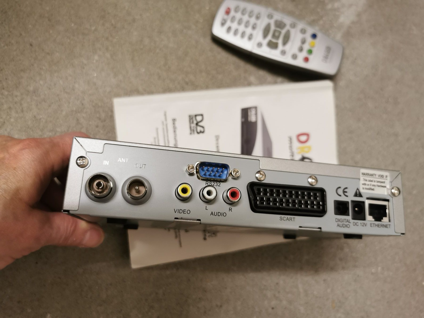 Ricevitori: Dream Multimedia Dreambox DM 500-C DV3 Receiver mit Zub... – Usato da Oberglatt ZH venduto da maravilho 2