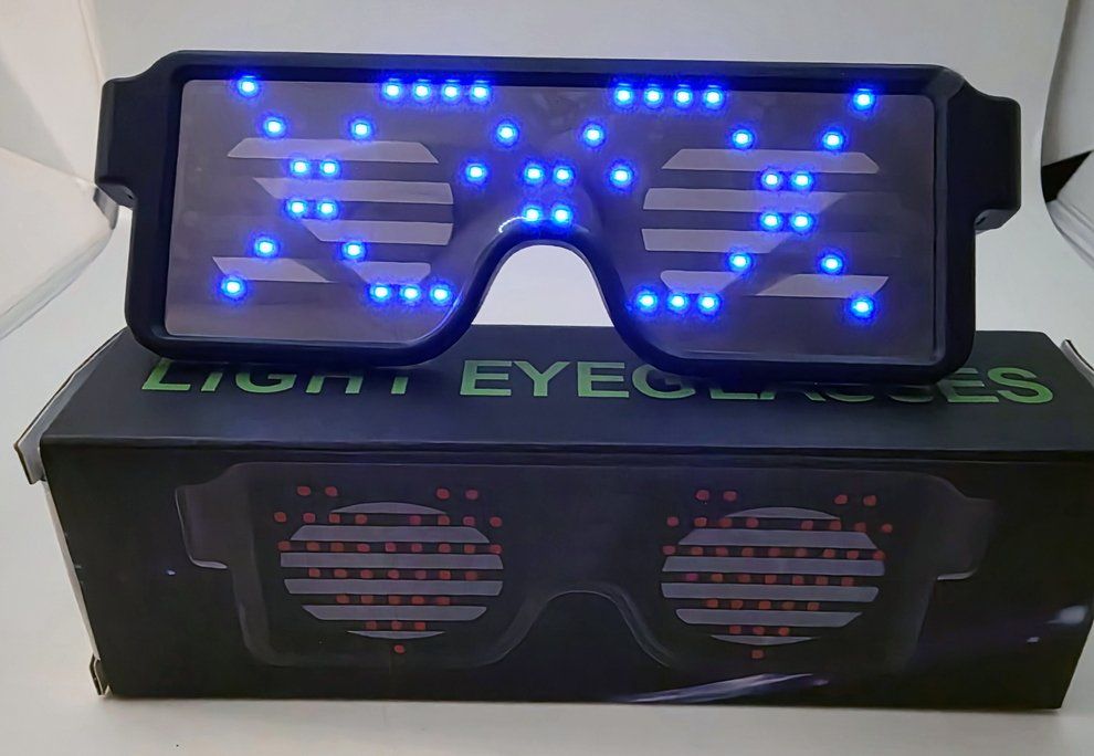 Occhiali & Lenti: Luminous Glasses LED-Brille – Nuovo (secondo la descrizione) da Zürich venduto da Numark 1