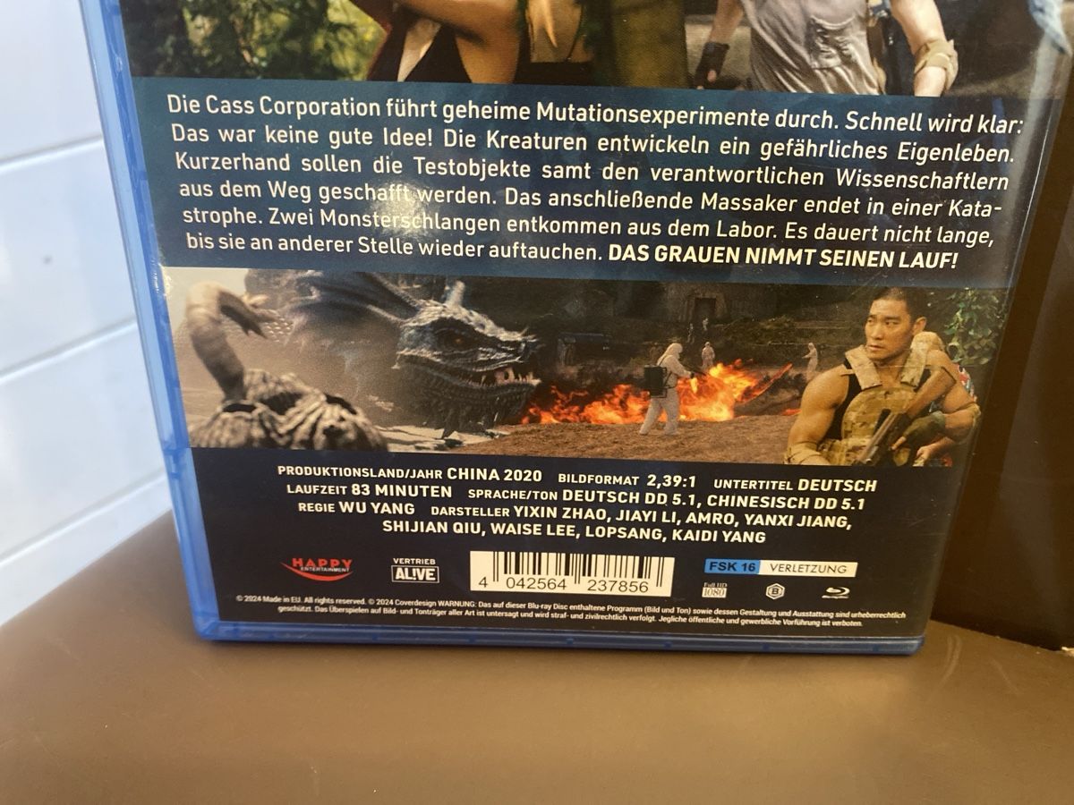 Tutti i DVDs: Deep Sea Mutant Snake – Usato da Burg AG venduto da Lobo016 2