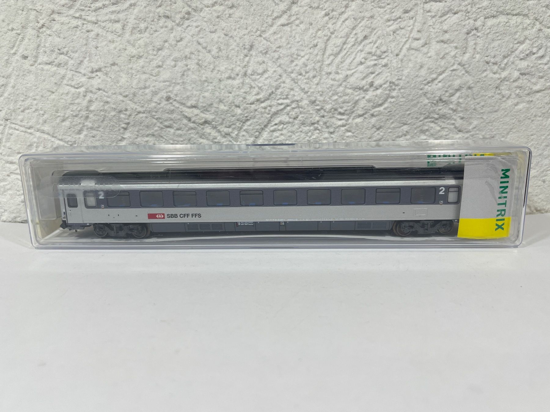 Trix Modellini di ferrovie: Minitrix 15653 SBB EC 2.Klasse mit LED Innenbeleuchtung – Nuovo (secondo la descrizione) da Wilderswil venduto da Modellbahn-Shop-Moll 7