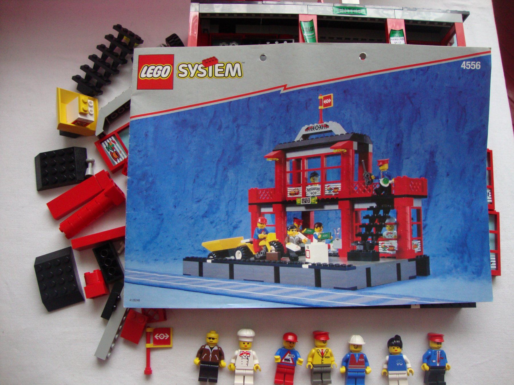 LEGO System 4556 Bahnhof Express mit Anleitung (Gebraucht) in ...