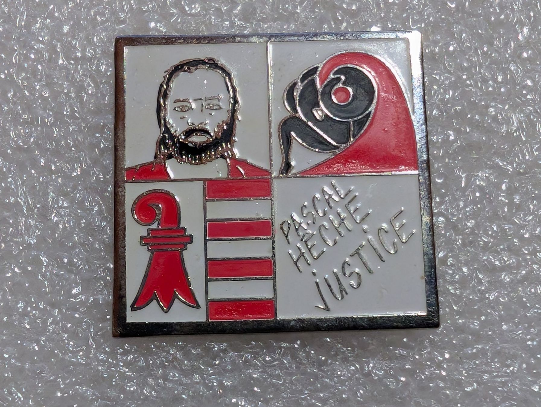 Plaketten & Abzeichen: Ansteckpin 263: Pascal Heche – Gebraucht aus Oppligen von Pin-Fall-Shop