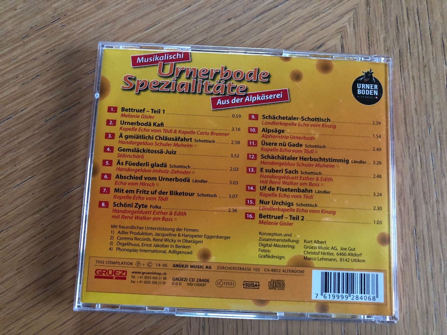 CD: CD Urnerbode Spezialitäte – Usato da Schübelbach venduto da Dolly990_2 1