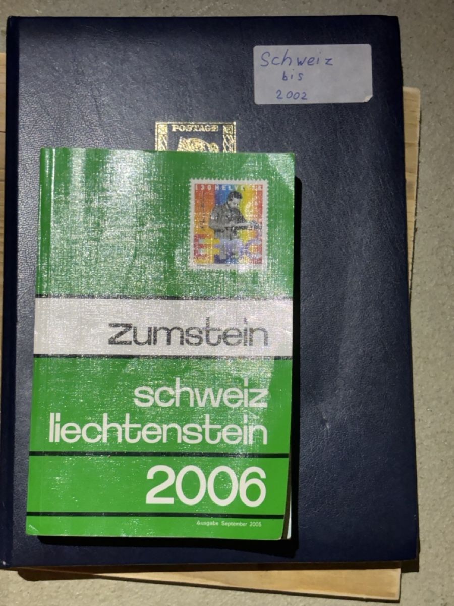 Album: Schweizer Briefmarken Sammlung, Album inklusive Zumstein – Usato da Dietikon venduto da PokemonSwissSpotify