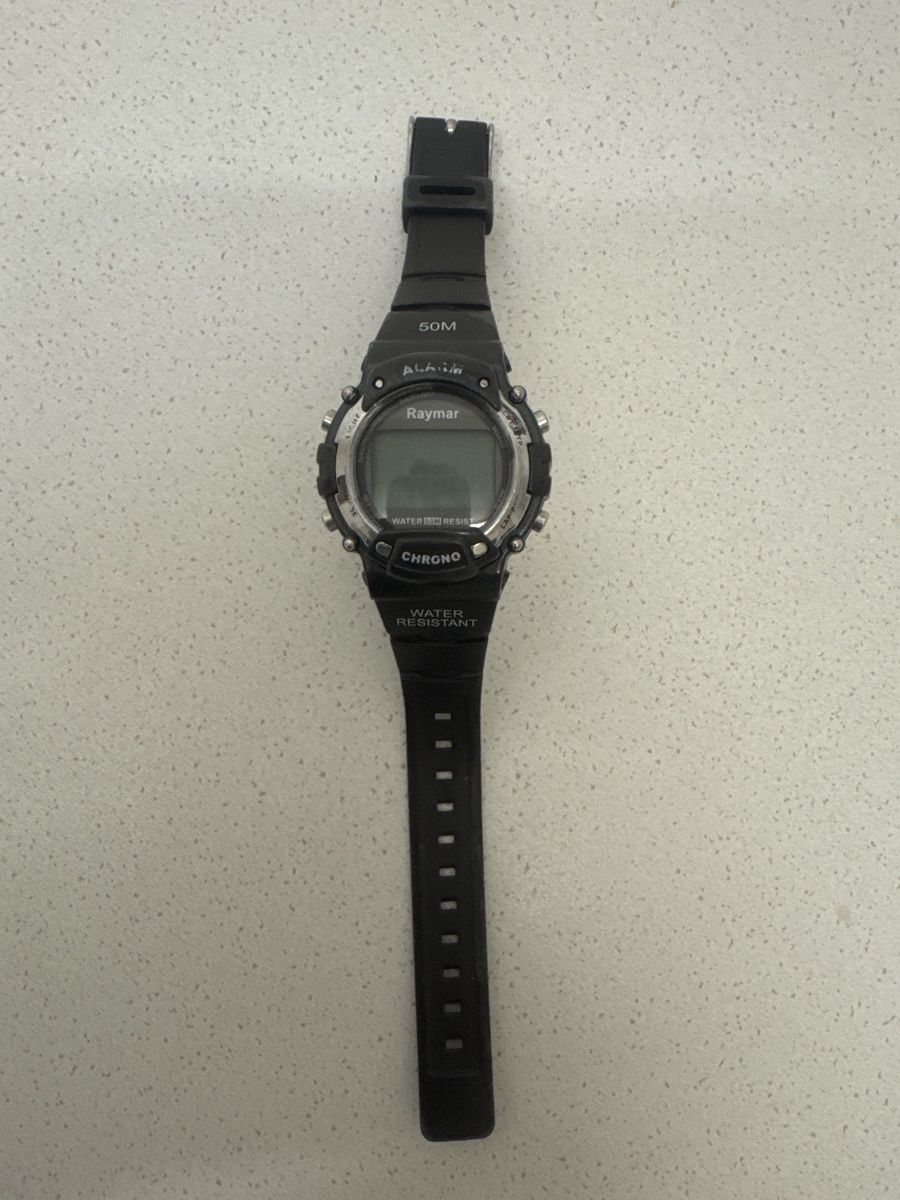 Uhren: Raymar Digitaluhr Chronograph Wasserdicht 50M – Gebraucht aus Abtwil SG von ale2002