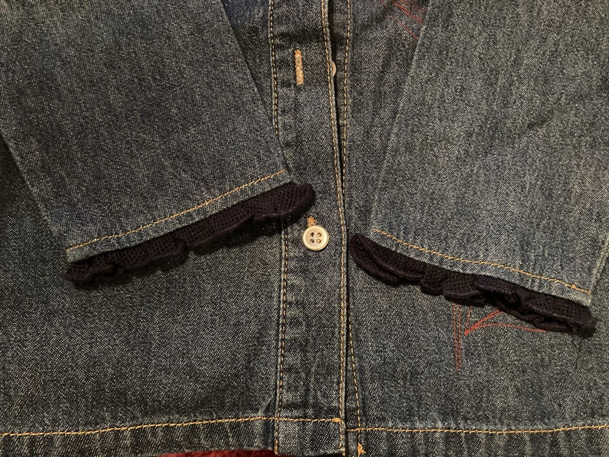 Mexx Camicette, T-shirt & Top: Neue Jeans Bluse 98 – Nuovo (secondo la descrizione) da Kesswil venduto da Branca-01 3