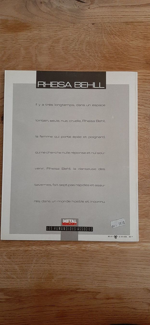 Fumetti: Rheisa Behll  (Edition Original 1985) – Usato da Affoltern am Albis venduto da Sabinezc 1