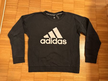 Adidas Winter-Sweatshirt, Gr. S, Schwarz
