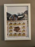 LUTTE SUISSE - Le roi Glarner Matthias - autographe