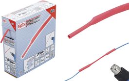 Schrumpfschlauch-Box, rot, Ø 3 mm, 8 meter