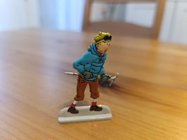 Figurine Tintin en relief diecast dans Tintin au Tibet