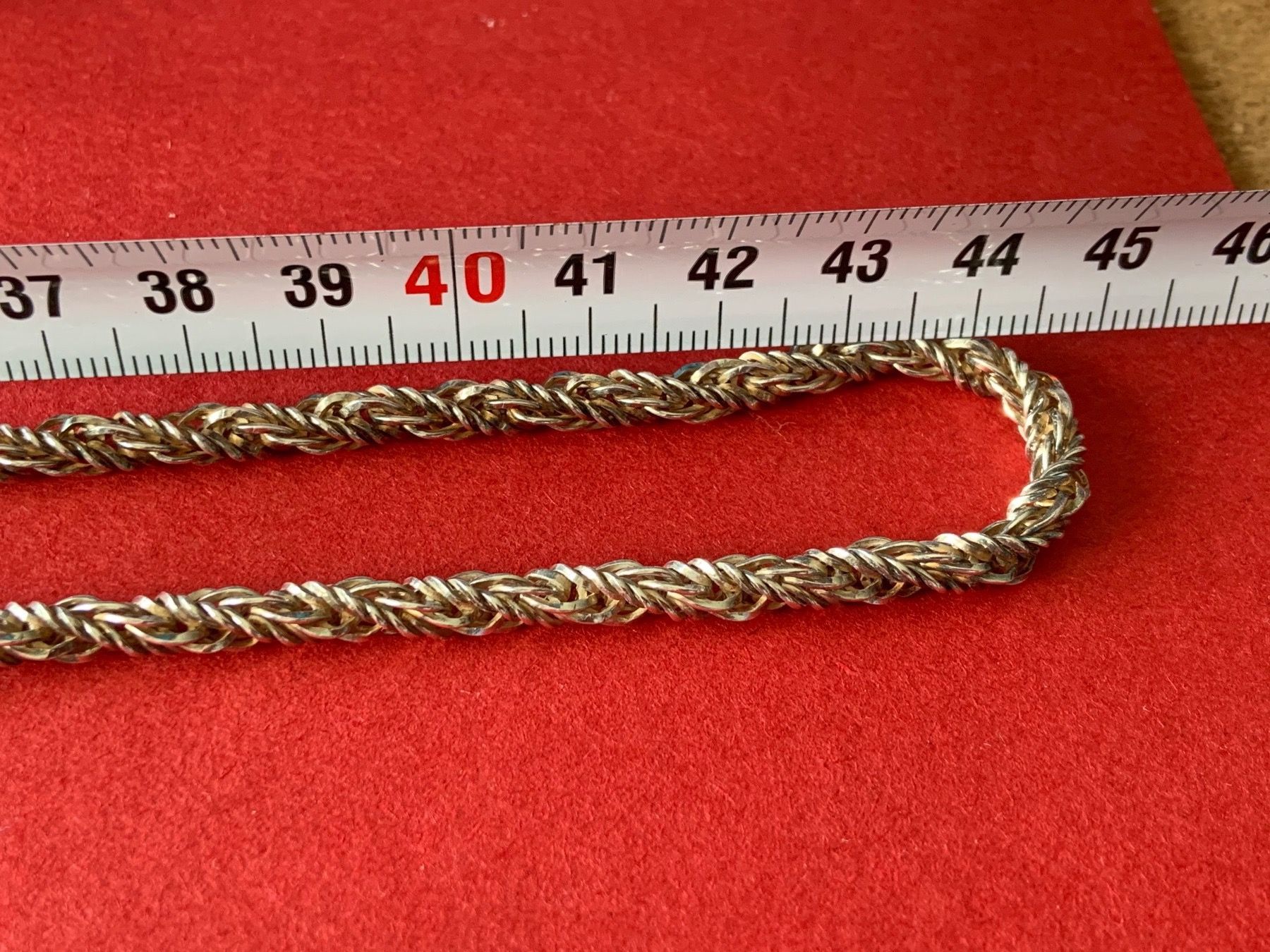 Catenine: Kordelkette SILBER 88 cm!!! – Usato da Laufen venduto da belleskulptur 6