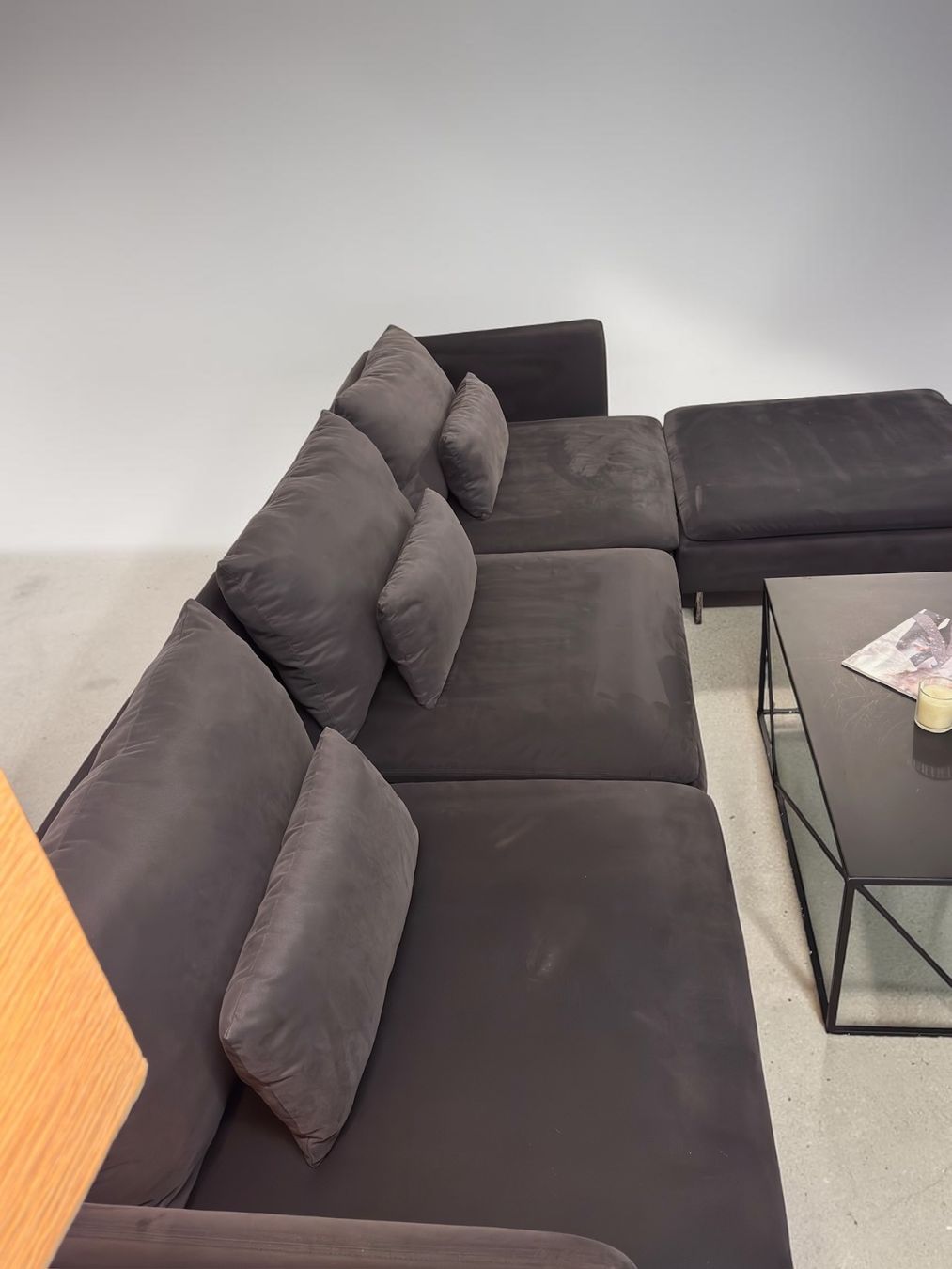 Divani: Modular Ecksofa Gratis Lieferung Schwarz – Nuovo (secondo la descrizione) da Fehraltorf venduto da Sofalab.swiss 5