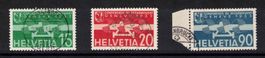 1932 Flugpost Serie F16 - F18 ʘ