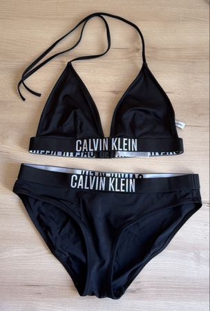 CALVIN KLEIN BLACK BIKINI SET
