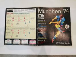 Panini WM 74 München,  Album