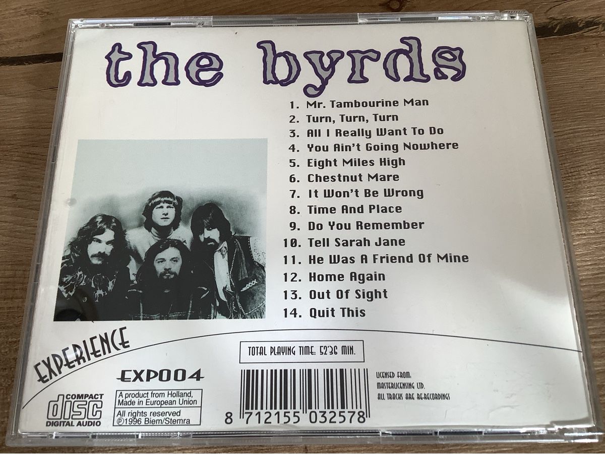 CDs: The Byrds - Experience CD Picture Disc – Gebraucht aus herzogenbuchsee von HIFIANER 1