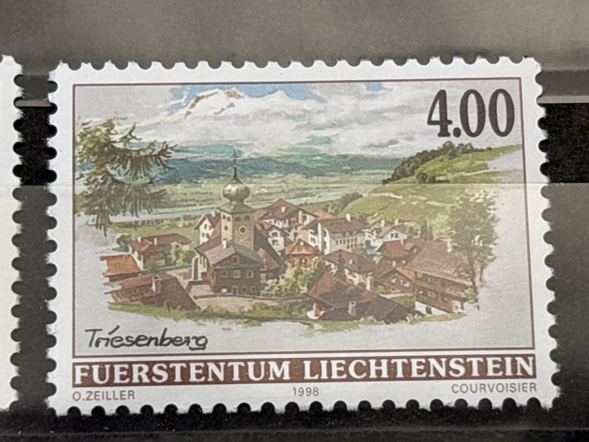 Tous les timbres: Liechtenstein Briefmarken 1998, **Gampin** und **Triesenberg – Neuf avec emballage d'origine à Zürich par engebrunau 2