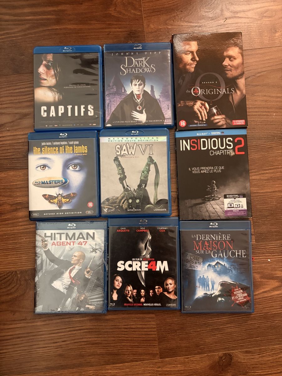 Tutti i DVDs: lot dvs/séries – Usato da Dompierre FR venduto da PRiT_Madara