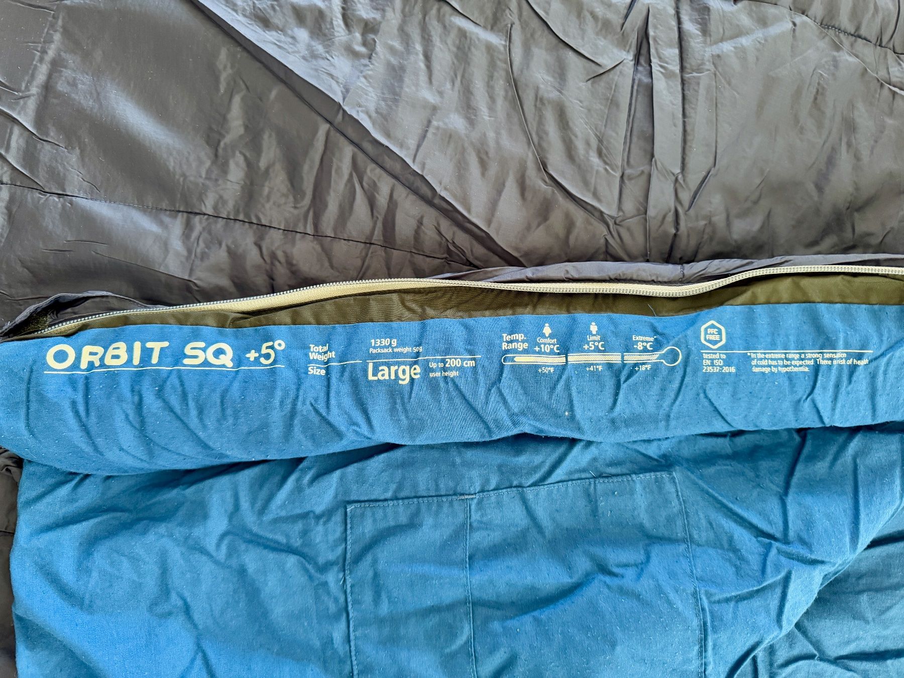 Deuter Schlafsäcke: Deuter Orbit +5° Schlafsack – Gebraucht aus Zürich von Olid-ZH 1