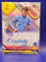 MATTY WARHURST 2024/25 Topps Finest UCC ManCity Autograph