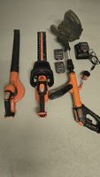 Trimmer, Heckenschere und Laubbläser Black & Decker Set