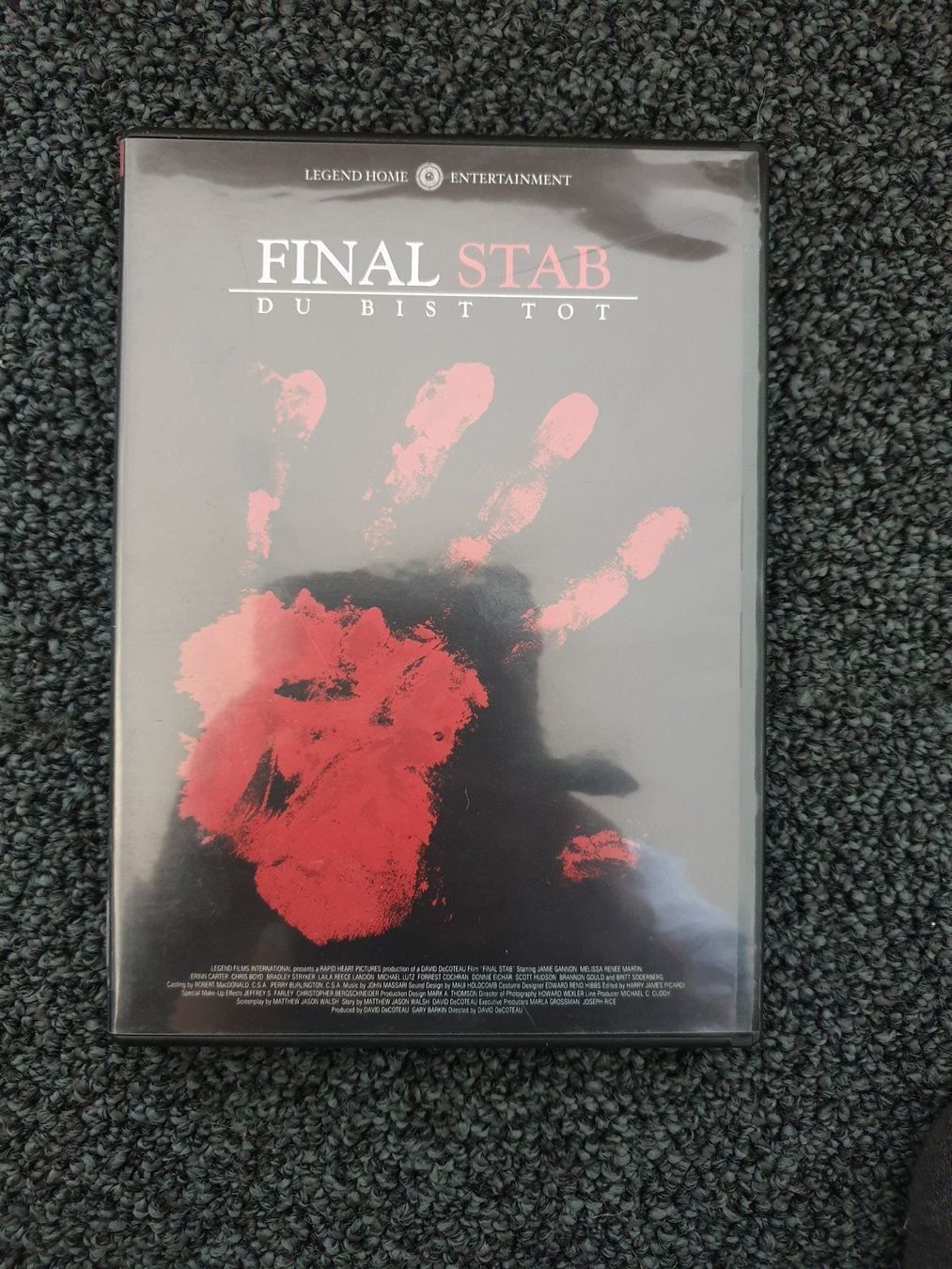 Tutti i DVDs: FINAL STAB (NR36) – Usato da Ruswil venduto da Ruck.Zuck.