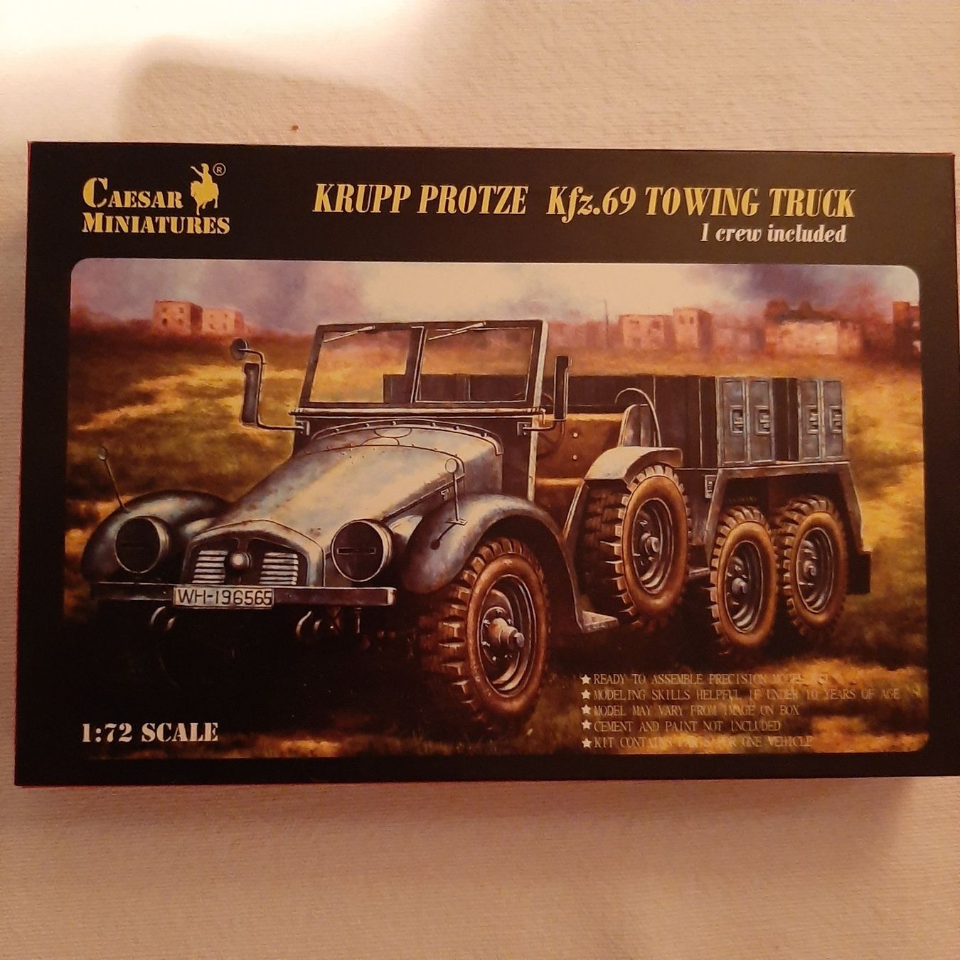 Kit di modellismo & Modellini statici: 832 ... Kfz. 69 Krupp Protze ... Caesar 7203 – Usato da Bonstetten venduto da Benibanny59
