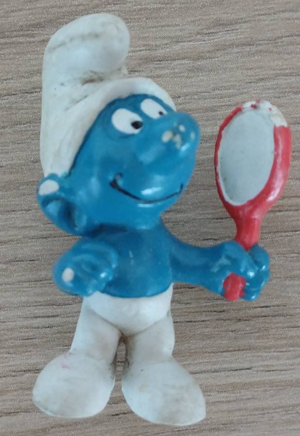 Schleich Figurines: Schlumpf - Eitler Schlumpf - Schleich PEYO 1972 – D'occasion à Walenstadt par Numis68 1