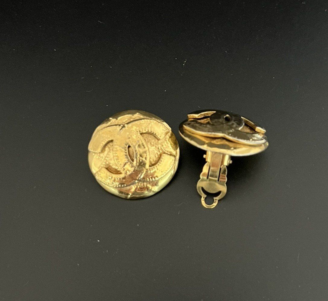 Chanel Boucles d'oreille: Chanel Ohrringe Clips Vintage – D'occasion à Wettswil par PeterVoArosa 2