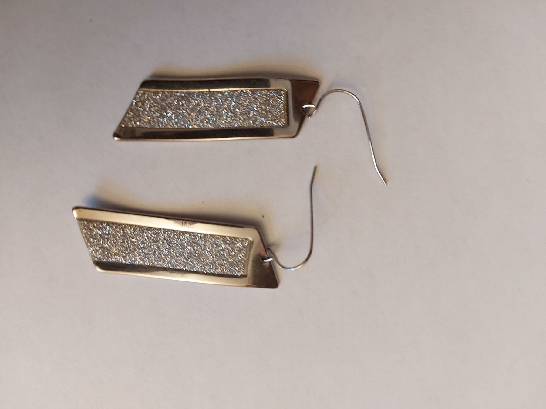 Boucles d'oreille: Ohrhänger Silber Damenmodeschmuck geometrisch glänzend – D'occasion à St. Gallen par kamel27 2