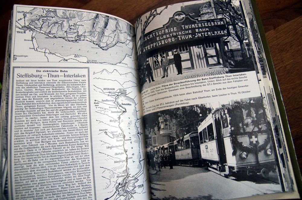 Bücher: Die Strassenbahnen von Bern und Thun (SBV/STJ) - Jeanmaire – Gebraucht aus Schönenwerd von Steidi 8
