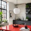 Lampadari & plafoniere: WINDSOR Hängeleuchte E27 Glas weiss mundgeblasen – Nuovo (secondo la descrizione) da Sissach venduto da mondilux