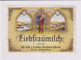 Etikette - Liebfraumilch (Flick) /bd