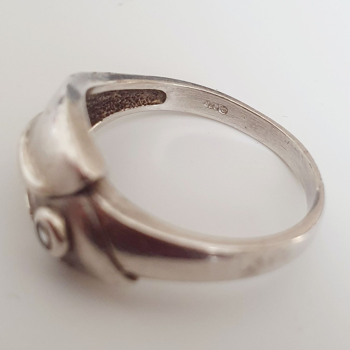 Anelli: Damenring Ring aus Silber 925 mit Stein Gr 18 mm  – Usato da Kreuzlingen venduto da Wunderkiste123 4