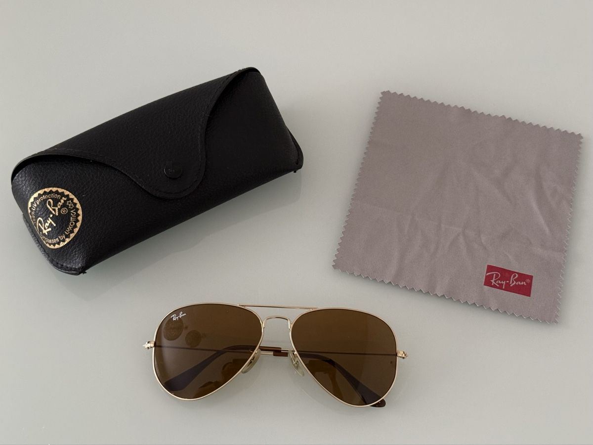 Occhiali & Lenti: Ray-Ban Aviator Sonnenbrille – Usato da Münchenstein venduto da sof_8vcz