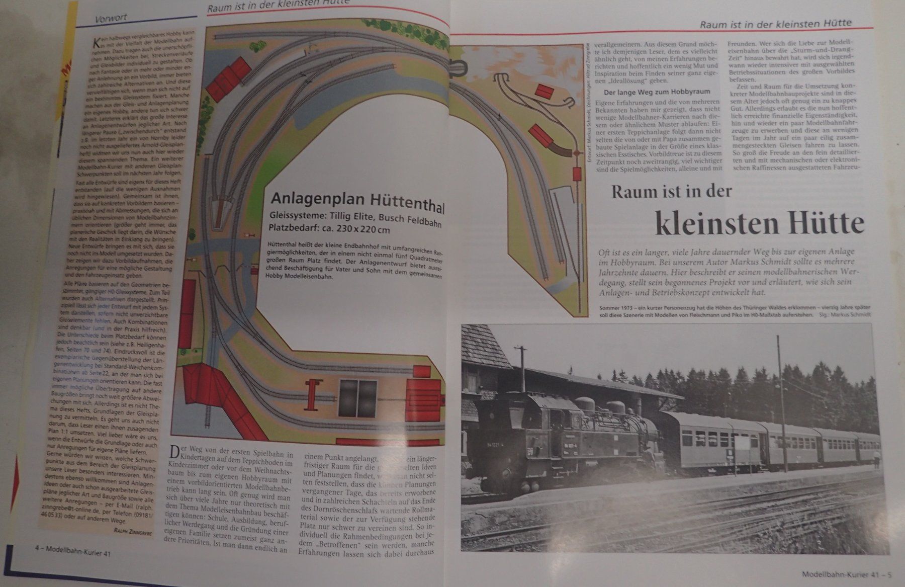 Riviste & Magazine: Modelbahn Kurier - Gleis und Modellbahn Pläne – Usato da Lausanne venduto da Biquette6 2