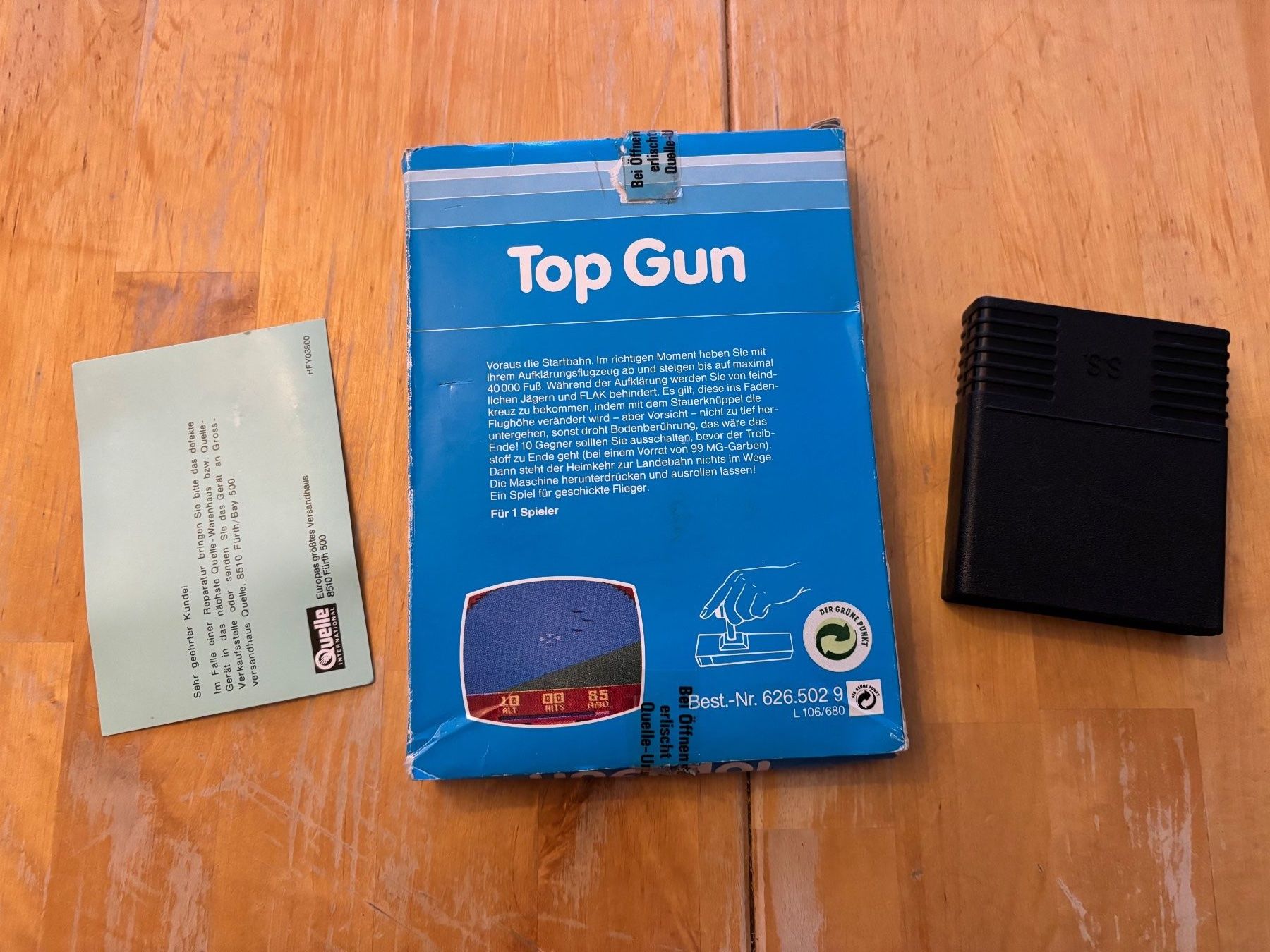 Atari Giochi: Top Gun (CIB) – Usato da Frenkendorf venduto da gelbeZinnie 1