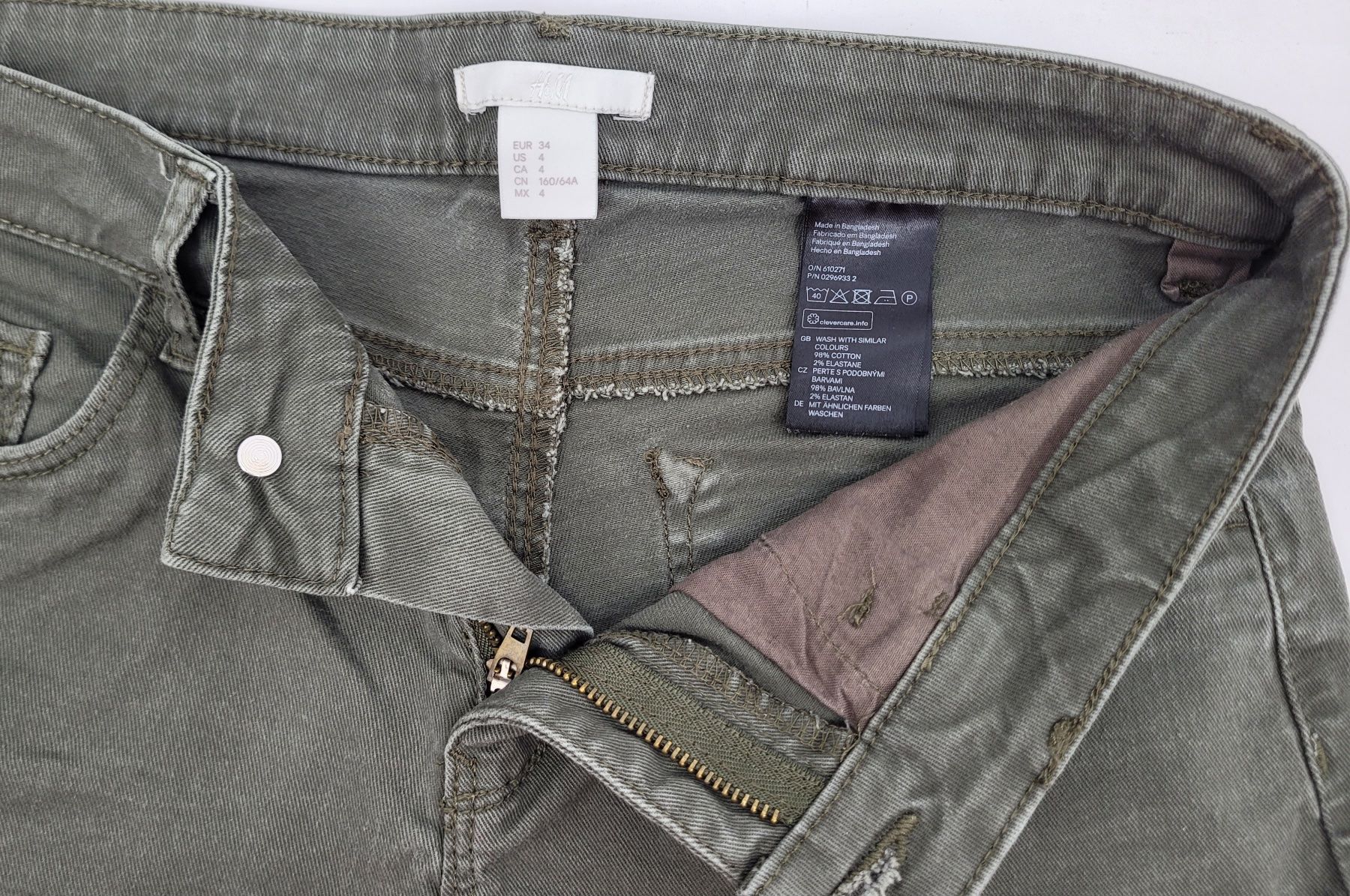 H&M Hosen: H&M MINI SHORT KAKI – Gebraucht aus Lausanne von PlusValue_Lausanne 2
