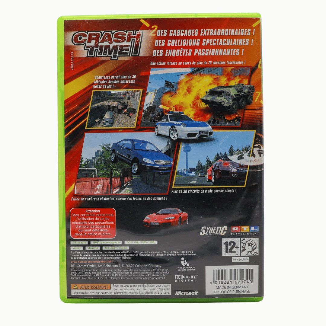 Giochi: Crash Time - Xbox 360 – Usato da Paudex venduto da dindeboy 2