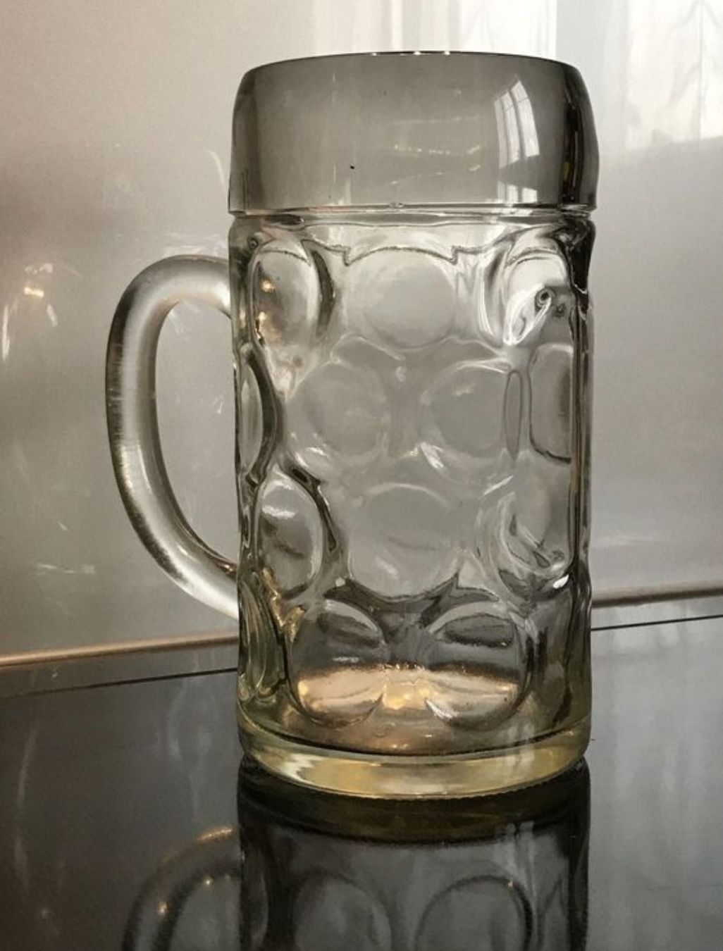 Gläser: BIERKRUG 1 LITER AUS GLAS – Gebraucht aus Buchs AG von Cuescu 2