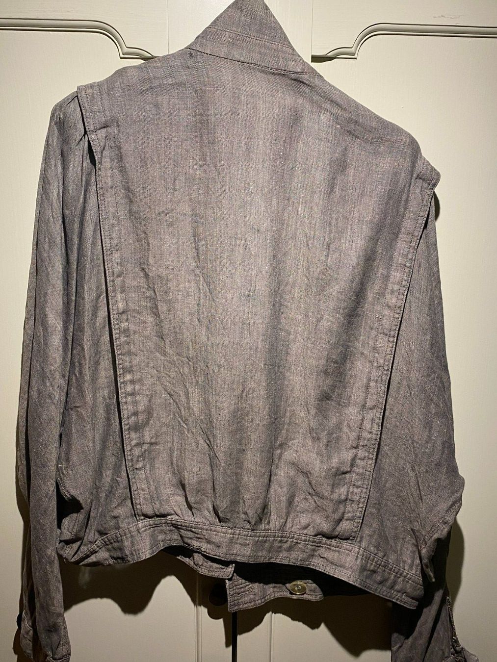 Giacche: DAMEN JACKE ,GRAU-LEINEN – Usato da Meienried venduto da ManuelaBoutique 7