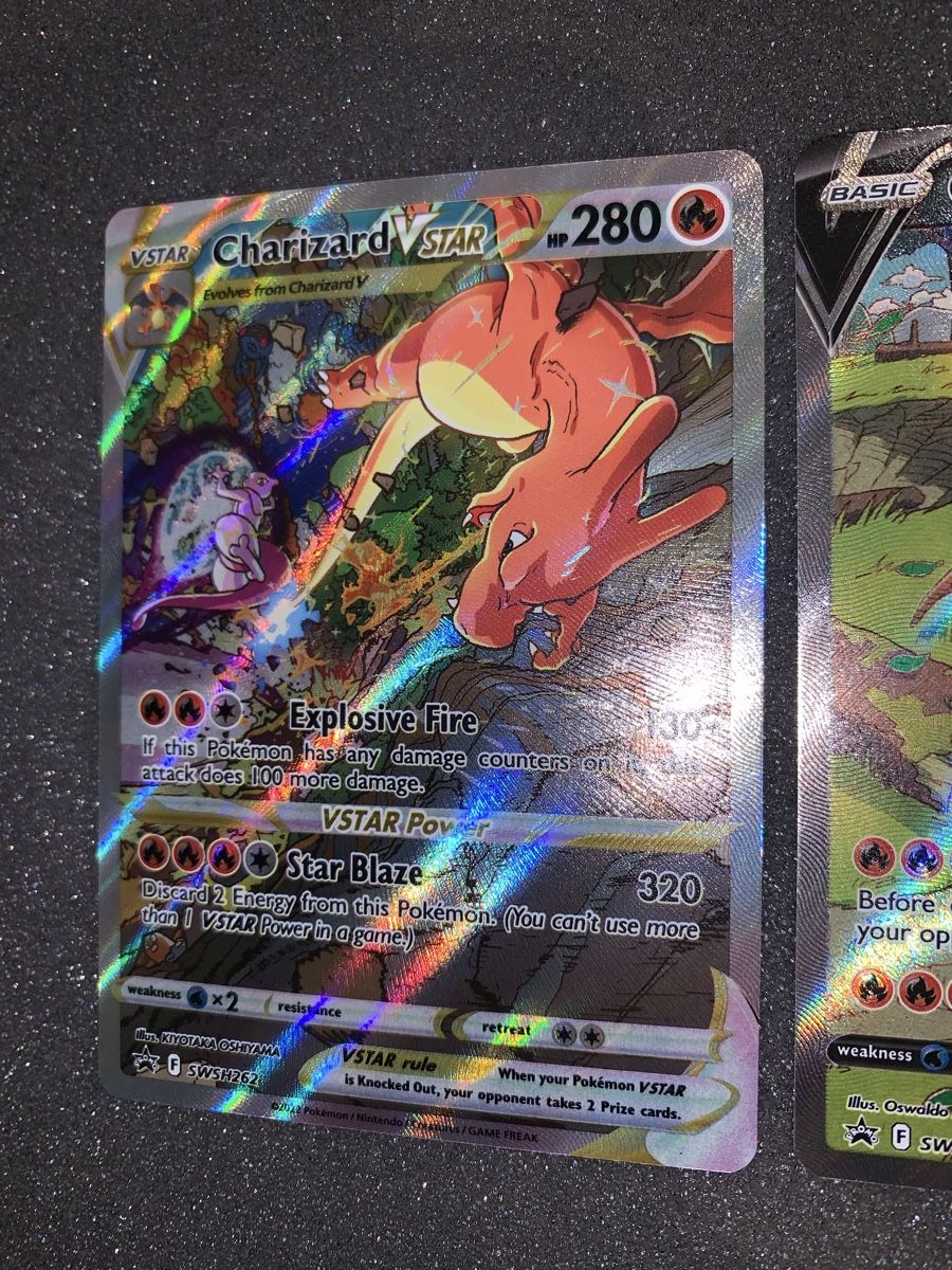 Pokémon Sammelbilder & Trading cards: Charizard VSTAR VMAX V 3 pezzi – Gebraucht aus Bironico von ars_z6lb 2