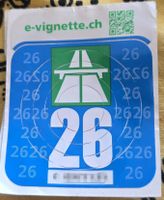 Autobahnvignette 2026