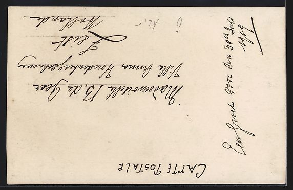 Cartoline postali: AK Baden, Ortsansicht am Fluss – Usato da Berlin venduto da bartko-reher 1
