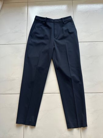 Uniqlo Businesshose Marlene dunkelblau