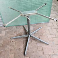 Tischuntergestell Stahl massiv für Garten Tisch