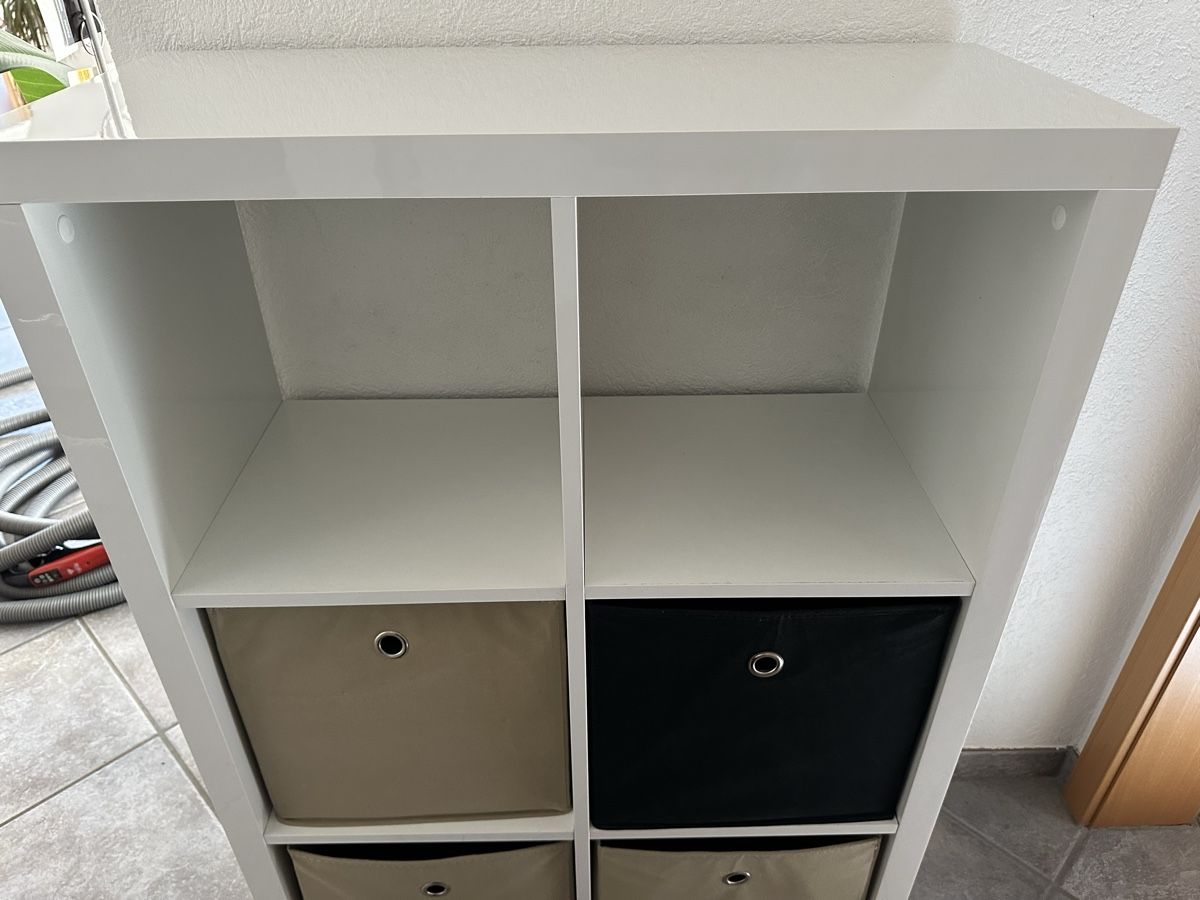 Scaffali: Kallax Regal Ikea 2x3 inkl. Boxen – Usato da Rafz venduto da Dilifledermaus 2