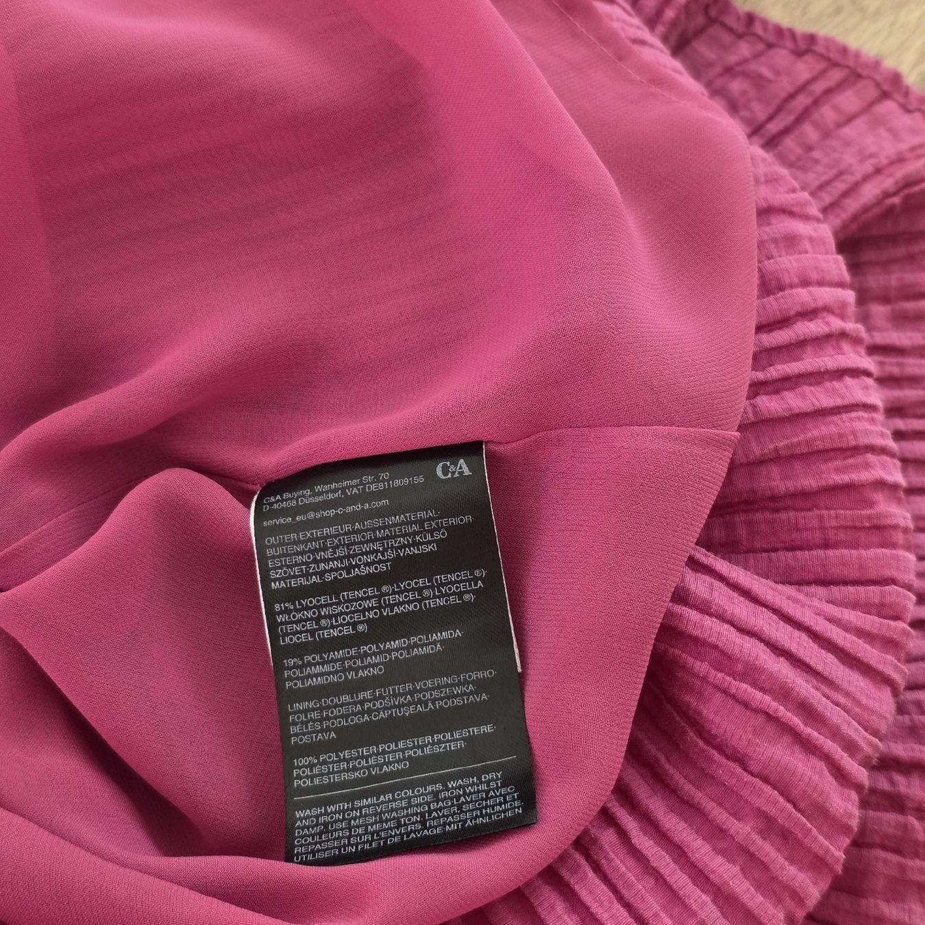 Vestiti: Wunderschöne Maxikleid C&A pink Grösse 38 – Usato da Rheinsulz venduto da Gilea 6